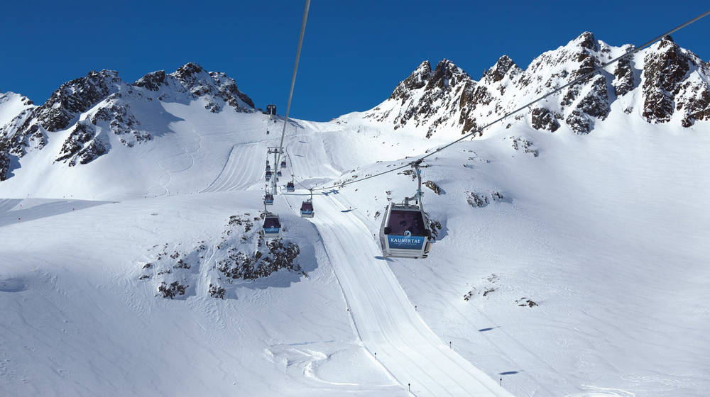 Die Highlights im Skigebiet Kaunertaler Gletscher Die Highlights im Skigebiet Kaunertaler Gletscher